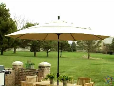California Umbrella 11 ft Wind Resistant Patio Umbrella - Product .
