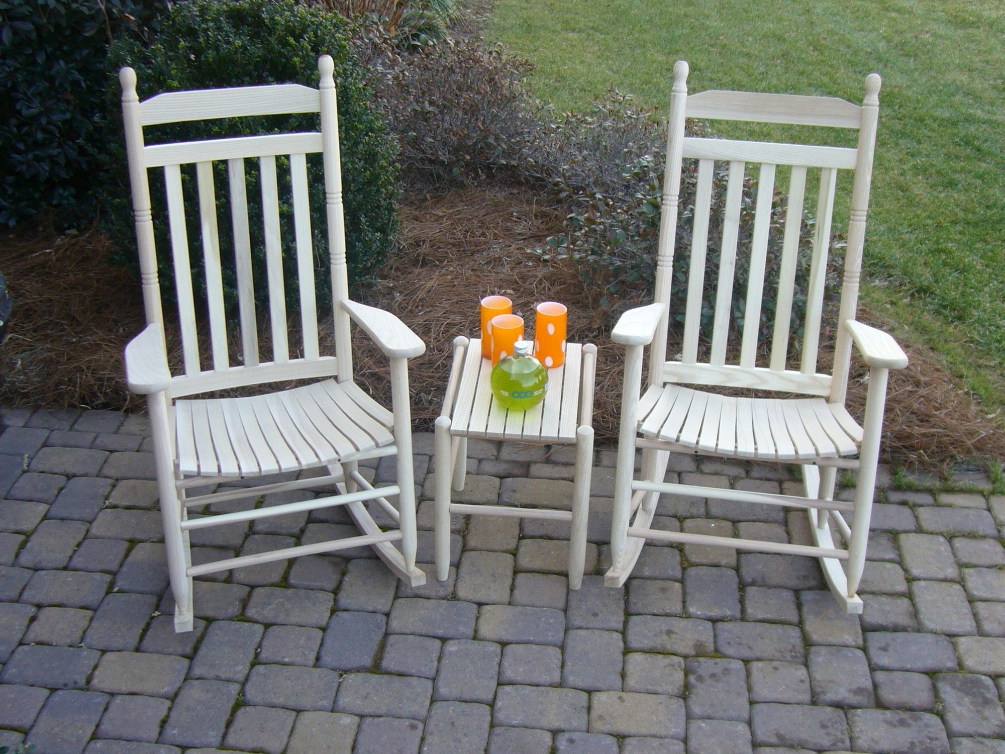 Patio Rocking Chairs And Table