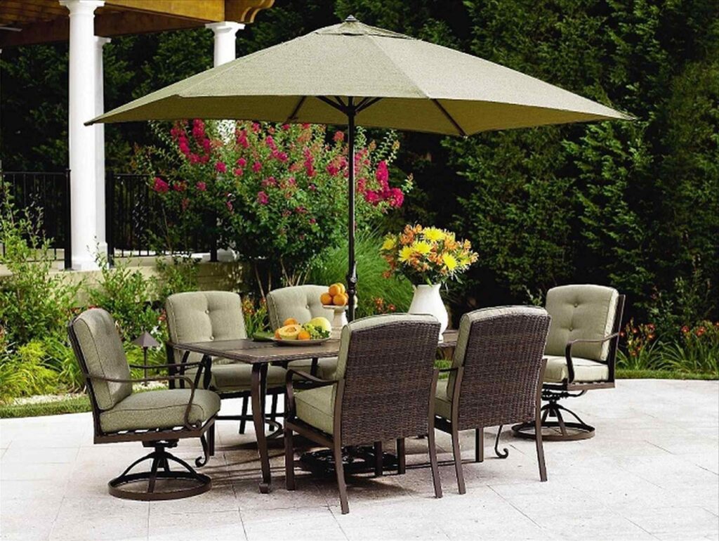 Patio Furniture Sets With Umbrellas