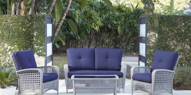 Resin Wicker Patio Conversation Sets – decordip.com