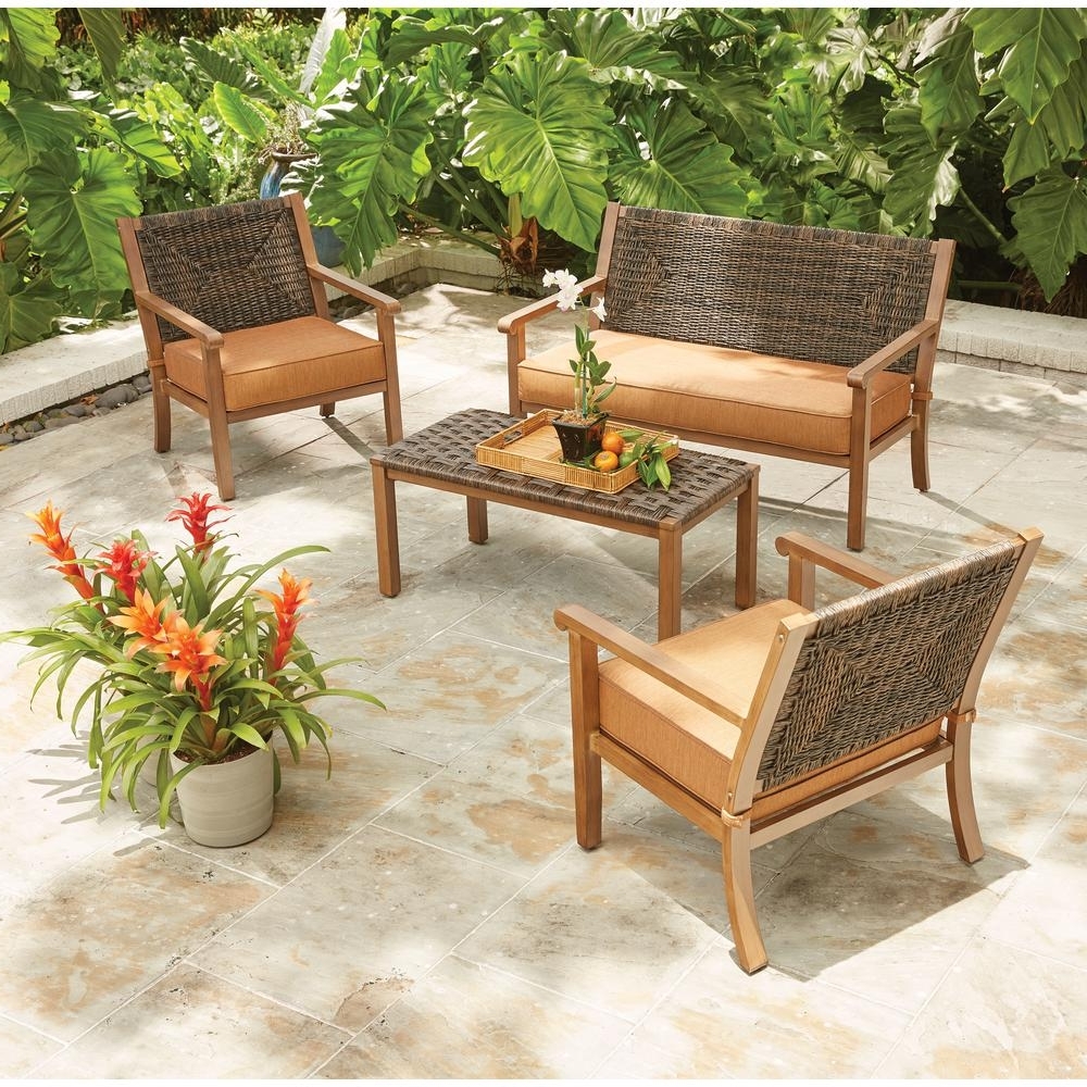 Patio Conversation Sets Without Cushions