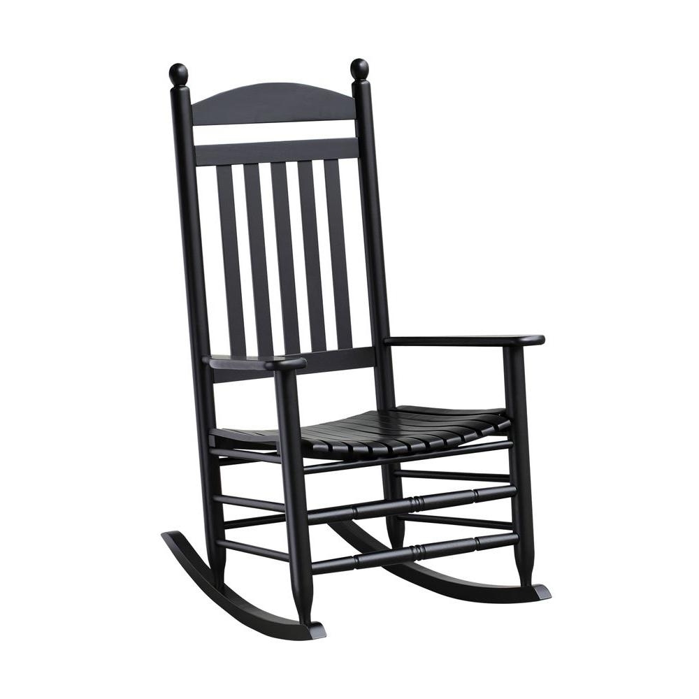Black Rocking Chairs