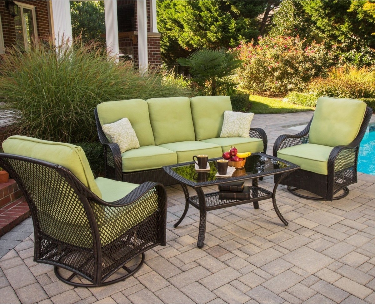 Patio Conversation Sets With Glider