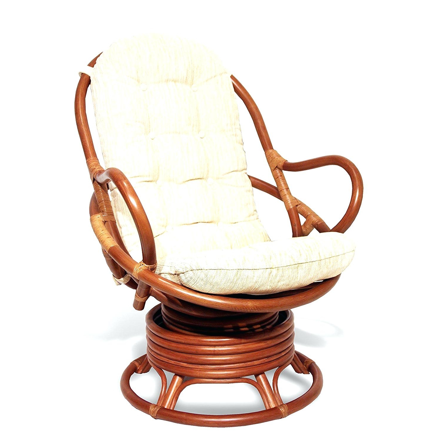 Wicker Rocking Chairs With Cushions