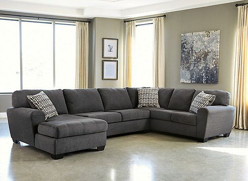 Francene 3-pc. Sectional Sofa | Living room sectional, Living room .