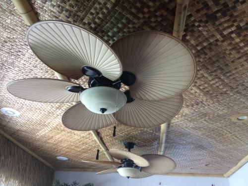 Hampton Bay Havana 48 in. Indoor/Outdoor Cappuccino Ceiling Fan .