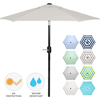 Amazon.com : 6 Ft Outdoor Patio Umbrella with Aluminum Pole, Easy .