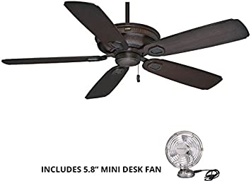 Casablanca 59528-MF Heritage 60-Inch Outdoor Ceiling Fan, 5 .