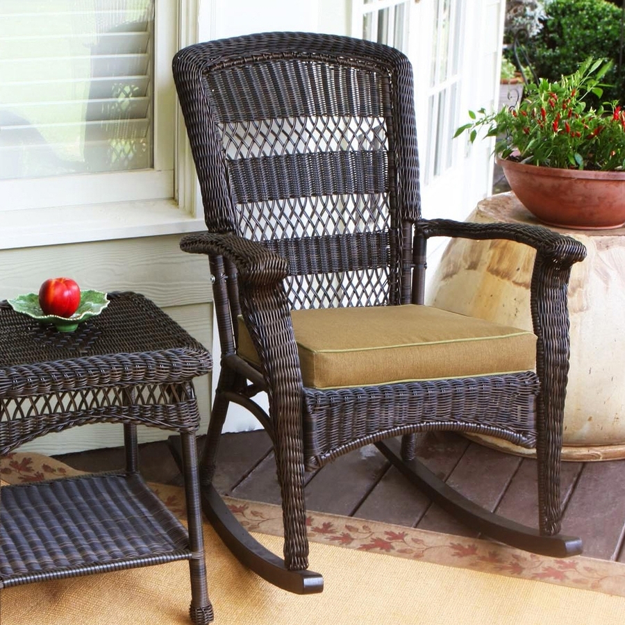Outdoor Wicker Rocking Chairs With Cushions