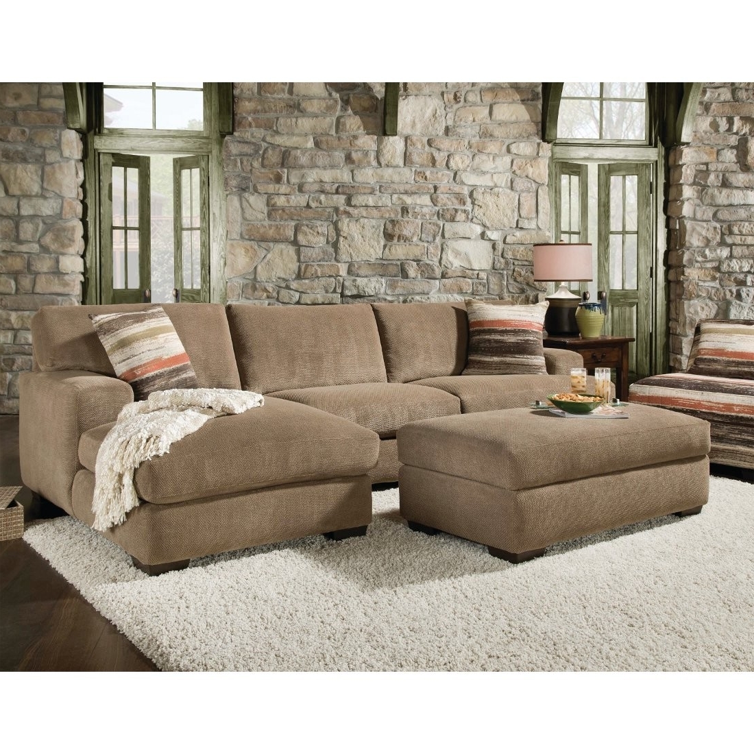 Sofas With Chaise And Ottoman