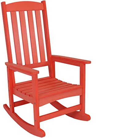 Amazon.com : Sunnydaze Outdoor Patio Rocking Chair - All-Weather .