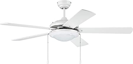 Amazon.com: Craftmade NIK52W5 Nikia 52" Outdoor Ceiling Fan with .