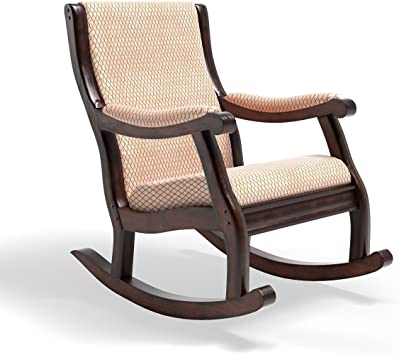 Amazon.com: Furniture of America Betty Rocking Chair, Antique Oak .