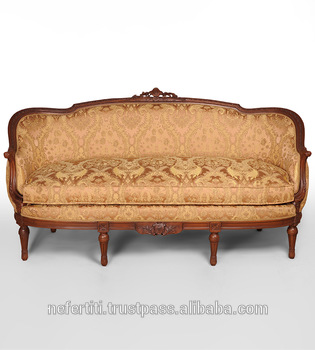 Reproduction French Sofa - Buy Antique Sofa,Wood Antique Sofa .