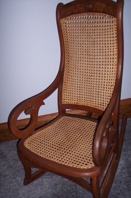 Lincoln style rocking chair | Lincoln Rocker with Ca | Rocking .