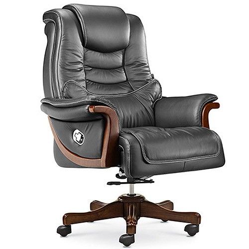 The Emperor - Big and Tall Office Chair | Black office chair .