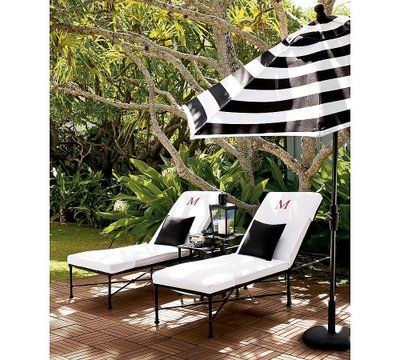 Chic Treat | Backyard furniture, Outdoor rooms, Outdoor living roo