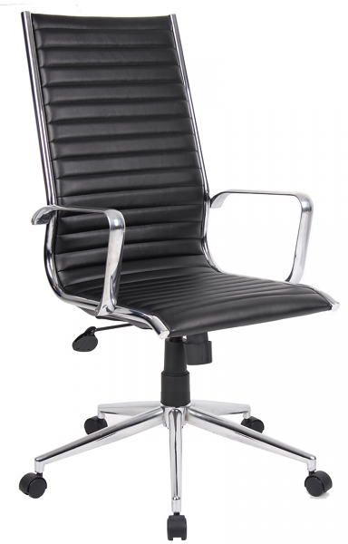 Keno Fabric Office Chair | Plastic chair design, Chair, High back .