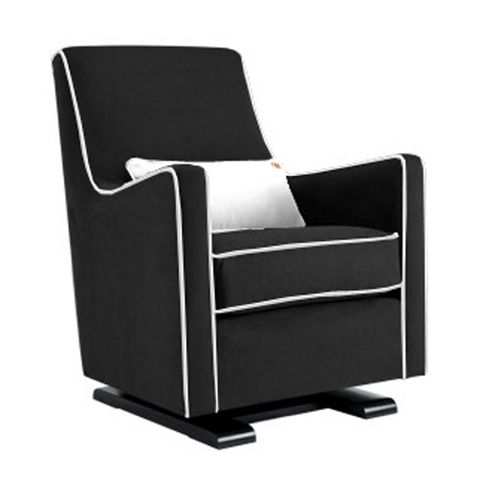 Black Rocking Chair for Nursery | Nursery chair, Nursery glider .