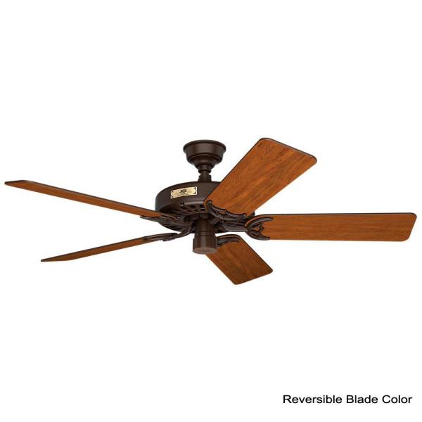 Hunter Original 52 in. Indoor/Outdoor Chestnut Brown Ceiling Fan .