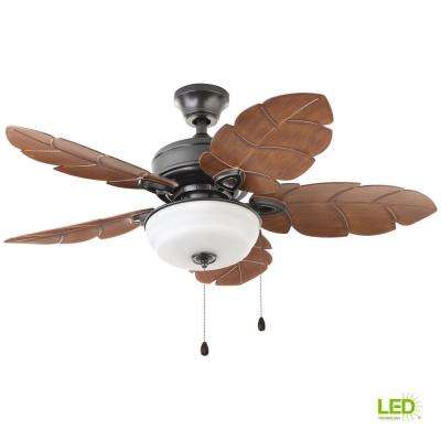 4 & Up - Bowl - Brown - Outdoor - Ceiling Fans With Lights .