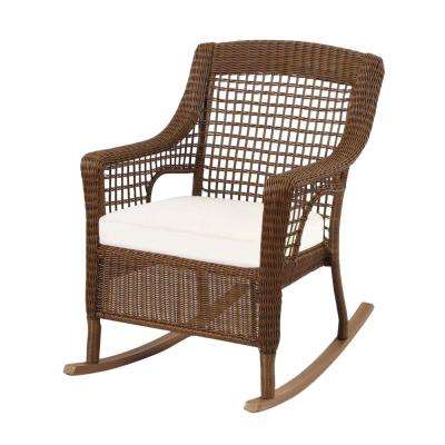 White - UV protected - Rocking Chairs - Patio Chairs - The Home Dep