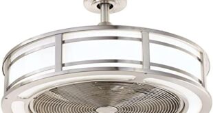Brette Indoor/Outdoor Ceiling Fan with Two 23W LED Light Strips 23 .