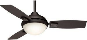 Casablanca Indoor/Outdoor Ceiling Fan with LED Light and remote .