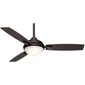 Casablanca Indoor/Outdoor Ceiling Fan with LED Light and Remote .