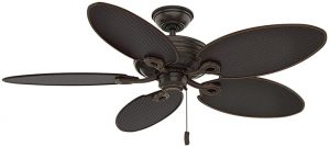 Casablanca Indoor / Outdoor Ceiling Fan, with pull chain control .