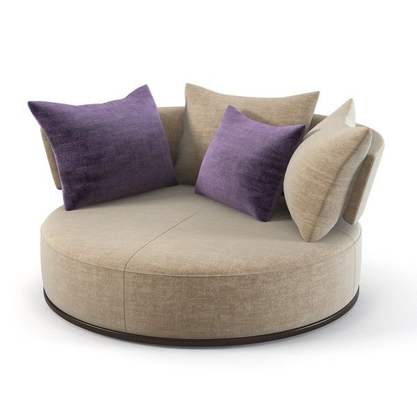 maxalto round sofa rounfd swivel modern ac170g contemporary divan .