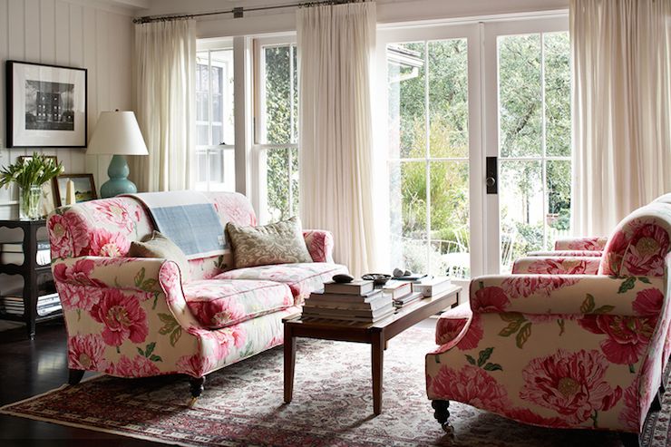 Kristen Panitch Interiors - living rooms - sofas facing each other .