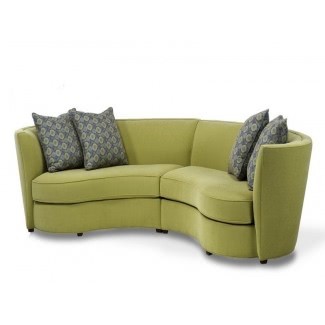 Small Curved Couch - Ideas on Fot