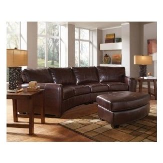 Curved Leather Sectional Sofa - Ideas on Fot