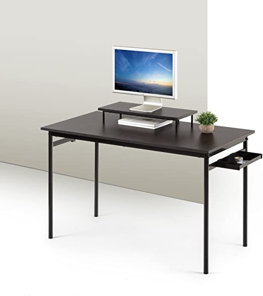 Amazon.com: Zinus Tresa Computer Desk / Workstation in Espresso .