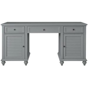 Home Decorators Collection 63 in. Gray Rectangular 3 -Drawer .