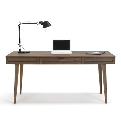 The Ergo Office Woodland Walnut Computer Desk at Lowes.c
