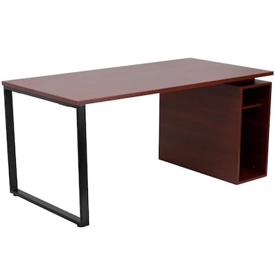 Flash Furniture Modern/Contemporary Red Computer Desk at Lowes.c