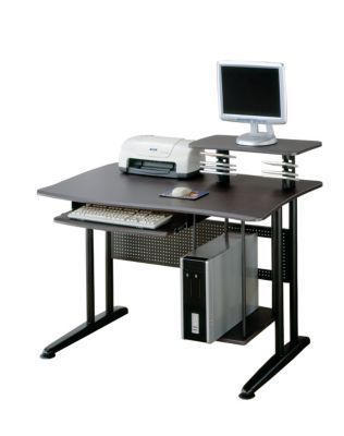 Staples®. has the COASTER Contemporary Wood/Metal Computer Desk .