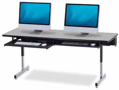 All Pedestal Base 8700 Series Computer Tables By Virco Options .