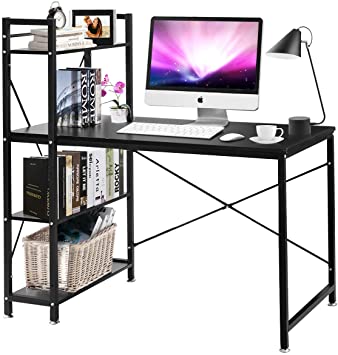 Amazon.com: Tangkula 47.5" Computer Desk, Modern Style Writing .