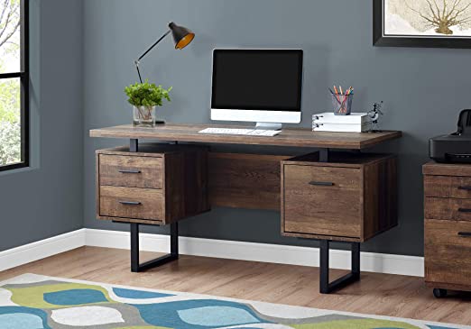 Amazon.com: Monarch Specialties Computer Desk with Drawers .