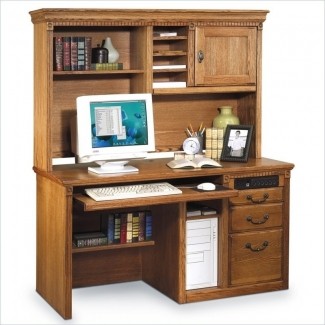 Wood Computer Desk With Hutch - Ideas on Fot