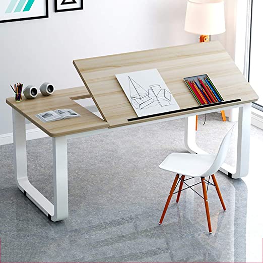 Amazon.com: YQ WHJB Drafting Table,tiltable Computer Desk,Large .