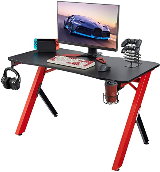 Amazon.com: Homall Gaming Desk Computer Desk 47.2 inch Home Office .