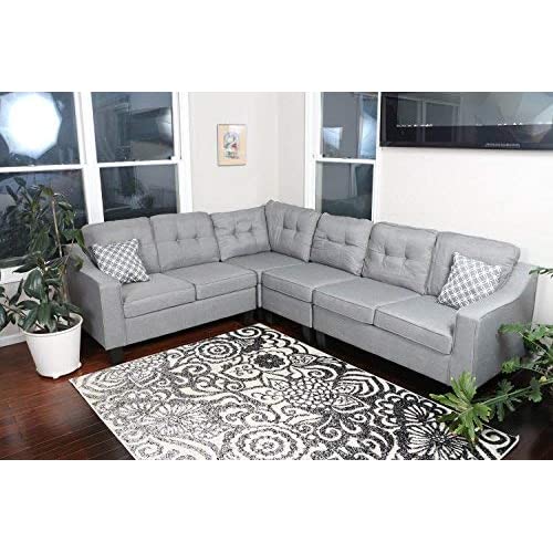 Modern Contemporary Fabric Sofas and Couches: Amazon.c