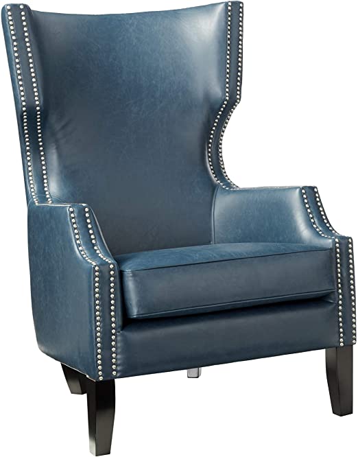 Amazon.com: Madison Park Brighton Accent Chairs - Hardwood .
