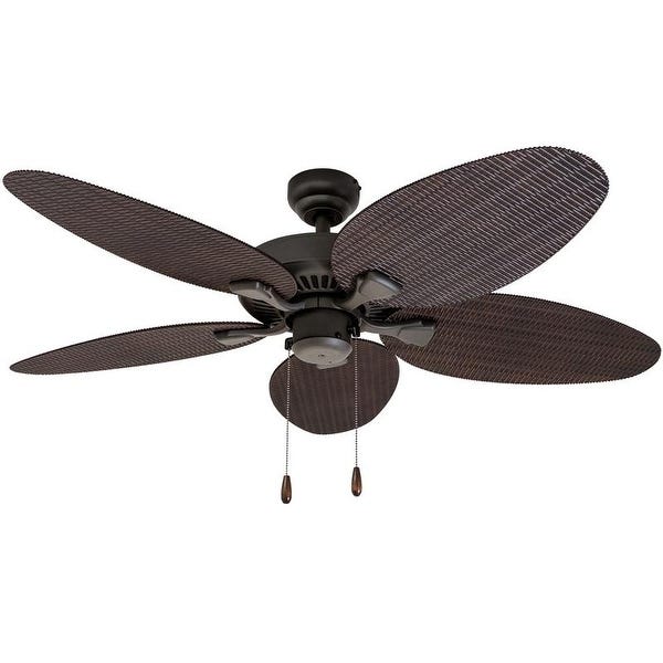 Shop Copper Grove Truskavets RC 52-inch Bronze In/Outdoor Ceiling .