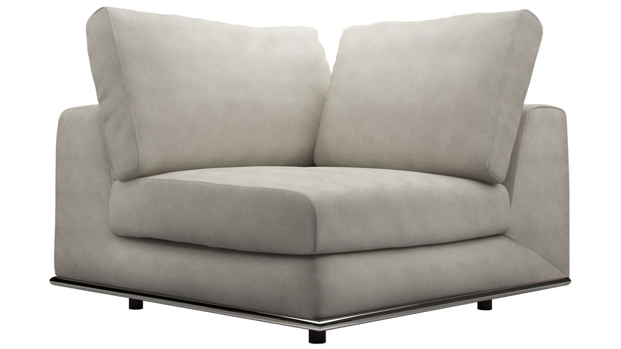 Modern Persis Corner Sofa Chair | Zuri Furnitu