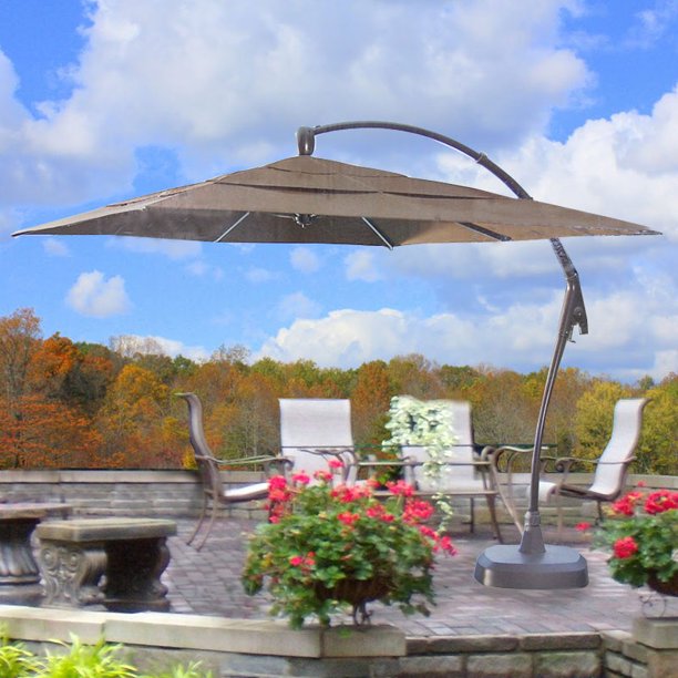 Garden Winds Replacement Canopy Top for Costco Square Umbrella .